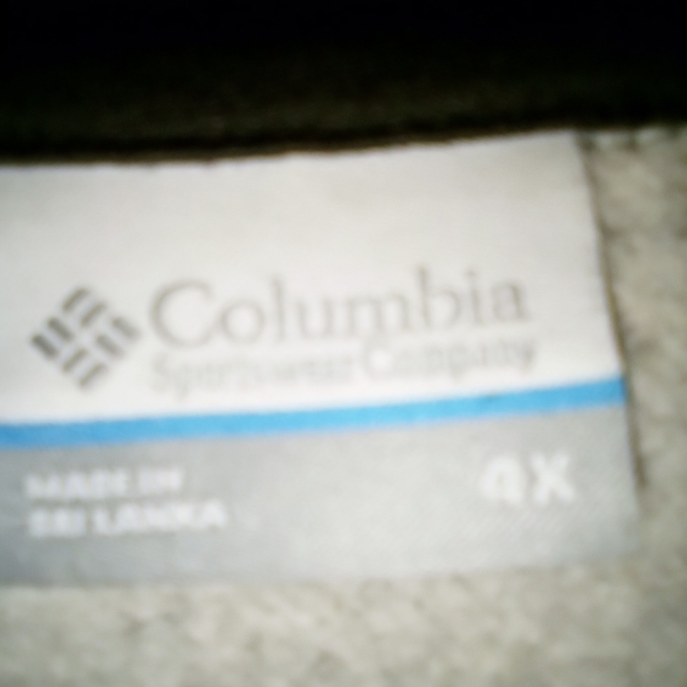 Columbia pullover fleece